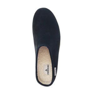 Cami Mule Black Suede Leather Slip-on Slipper Slip On Black White Sneaker Shoe